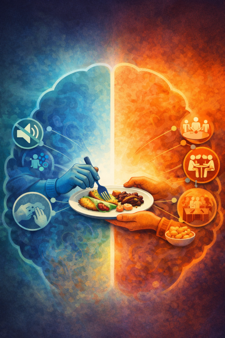 El autista y la función social de la alimentación.